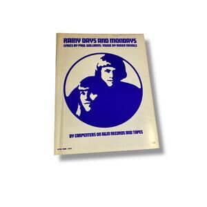 1971 Rainy Days and Mondays Sheet Music Carpenters Paul Williams Roger Nichols